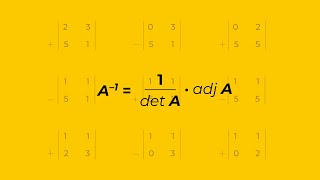 Matriz inversa por cofactoresadjunta [upl. by Arihsay278]