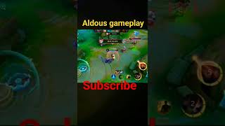 Aldous gameplay💣aldous mobilelegends aldousgameplay bestplayer mlbb viral [upl. by Valerye707]