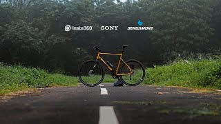 ASMR Bike ride  SONY  INSTA 360  BERGAMONT [upl. by Redle]