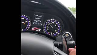 Infiniti Q50s tuned top speed run [upl. by Brelje]