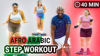 AFROARABIC JAM  DANCE amp CARDIO  40 MINUTES [upl. by Aicarg]