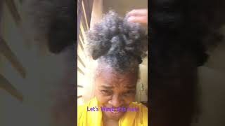 Simple Wash amp GO day naturalhair africanamerican relocateafrica afrohair [upl. by Eveam]