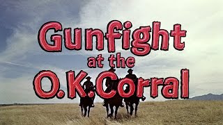 Gunfight at the OK Corral 1957 title sequence [upl. by Kant734]