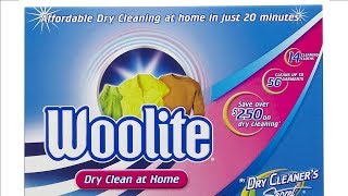 Woolite Dry Clean at Home [upl. by Ivets]