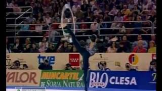 Anna Bessonova Hoop 2001 Madrid WC AA [upl. by Amitaf]