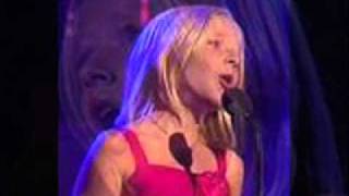 Jackie Evancho7 years FANTHOM OF THE OperaAmericas got talent7 Year old performance [upl. by Jevon]