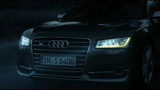 Audi S8  Matrix LEDLights [upl. by Aieka559]