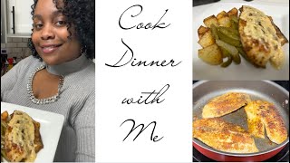 Super Tasty Pan Seared Fish  Cook Dinner with Me [upl. by Boaten]