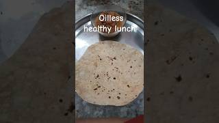 Oilless healthy lunch lunchathome protine cooking trending [upl. by Lhamaj]