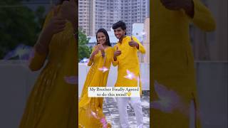 Did this song sync 😅Brother sisterRiyas moni  moni riyas [upl. by Lihp]