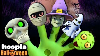 Spooky Finger Family  Rhymes And Songs For Kids  Hoopla Halloween [upl. by Airun854]