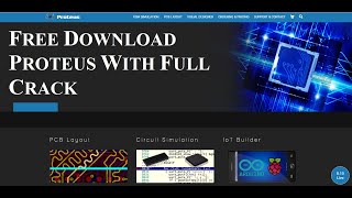 How to Free Download Proteus Professional With Crack [upl. by Sinnard]