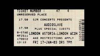 Audioslave  The Astoria London UK  01172003 Audio [upl. by Isidro217]