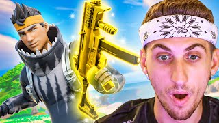 MYTHIC STINGER SMG ONLY Challenge in Fortnite Season 4 [upl. by Aube983]