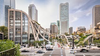 Heatherwick Studio unveils undulating district designed as quotone of Tokyos greenest urban areasquot [upl. by Granger]