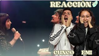 🇦🇷 REACCIÓN Rue vieille du temple  León Larregui ft Mon Laferte  Con Cunco y Emi [upl. by Noach]