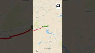 Kasi Varanasi Banaras Ernakulam Patna Express to Kasi ytshorts map travel [upl. by Sinnel]