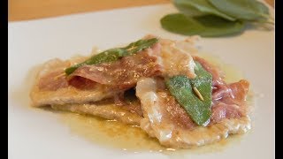 Saltimbocca Roman style  Italian traditional recipe EN [upl. by Odlavu296]