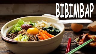 Bibimbap  Recette Coréenne  Le riz Jaune [upl. by Euhc]