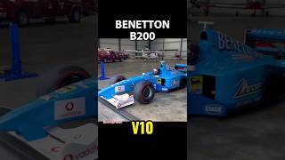 V10 Sound Benetton B200  Formula 1 [upl. by Eislehc]