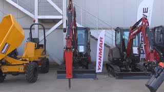 Yanmar ViO386 Mini Excavator 2023 Exterior and Interior [upl. by Namhcan721]