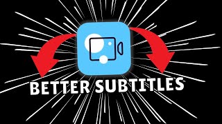 Make BETTER Subtitles w Movavi Video Editor Plus 2022 [upl. by Ritchie]