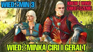 Wiedźmin 3 Krew i Wino  Wiedźminka Ciri odwiedza Geralta  Ukryta Scena [upl. by Llerot]