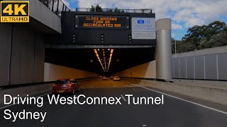 Driving Underground  Sydney Australia  4K UHD [upl. by Nollad690]