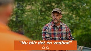 quotDetta ska bli en vedbodquot Leif amp Billy [upl. by Akiraa]