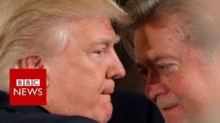 Steve Bannon vows to go to war for Trump agenda after sacking  BBC News [upl. by Imehon382]