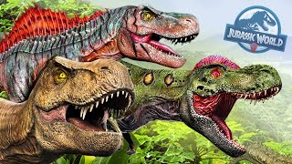 ╰➤ TODA la FAMILIA de REXY JUNTA Raid PTERONARKYRIE Jurassic World Alive [upl. by Lillie]