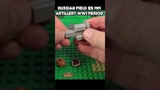 LEGO WW1 Russian 87 mm field cannon shorts shortsvideo [upl. by Ivah]