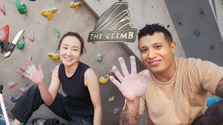 V6 Climb in 5 Months  Inside Korean Climbing Culture  Bouldering Vlog [upl. by Aicetel]