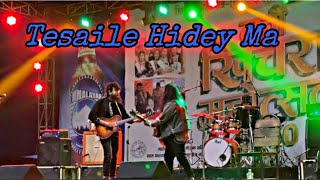 Tesaile Hidey Ma  The Elements  Live Performance  Abhu Pandey  ​⁠​⁠​⁠​⁠TheElementsNepal [upl. by Akemyt]