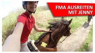 Kommt mit ausreiten 🐴 FMA mit Jenny und Bill [upl. by Ahsillek]