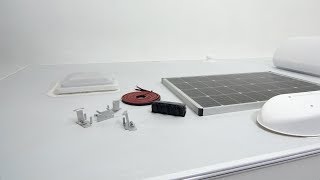 Zamp Solar Legacy Roof Mount Solar Kit Installation [upl. by Taite]