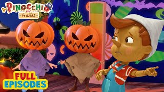 Pinocchio and Friends  FULL EPISODE  🕷 The Halloween Party 🎃 [upl. by Meagher963]