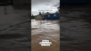 Flooding In Negril Jamaica Due To Storm Rafael storm negriljamaica weatherupdate besafe [upl. by Butterfield276]