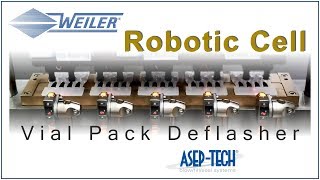 Blow Fill Seal AsepTech  Weiler Engineering Inc Robotic Cell Deflasher June 2016 0 2 [upl. by Valentine]