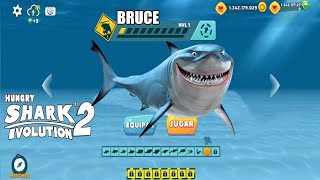 Hungry Shark Evolution EXE AT 3AM I PLAY WITH BRUCE FROM LOOKING FOR ANEMO HES DAMNED [upl. by Willman]