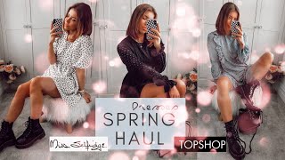 TOPSHOP SPRING HAUL amp TRY ON [upl. by Ettenowtna]