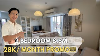 SONORA GARDEN RESIDENCES  3 BEDROOM MODEL UNIT  QUOTATION  PROJECT PRESENTATION [upl. by Eintrok]