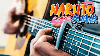 Naruto Shippuden  OP 16『Silhouette』KanaBoon  Fingerstyle Guitar Cover [upl. by Macfarlane]