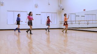 Moonlight  Line Dance Dance amp Teach [upl. by Hairehcaz358]