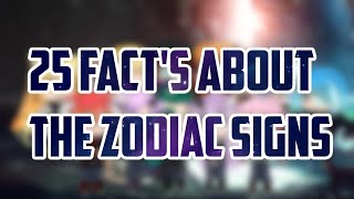 25 Facts about the zodiacGacha lifeZodiac signs [upl. by Juan684]