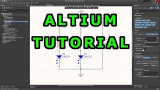 Tutorial 1 for Altium Beginners How to draw schematic and create schematic symbols [upl. by Covell395]