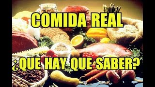 Comida real ¿qué hay que saber ¿por dónde empiezo realfood 075 [upl. by Melicent]