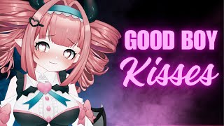 Good Boy Affirmations and Kisses 3DIO asmr [upl. by Assertal]