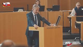 Björn Höcke AfD Sachsen Landtag [upl. by Atnad]