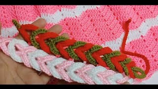 Crochet easy head band for baby girl  crochet hairband in hindi  crochet tutorial [upl. by Hyacinthie]